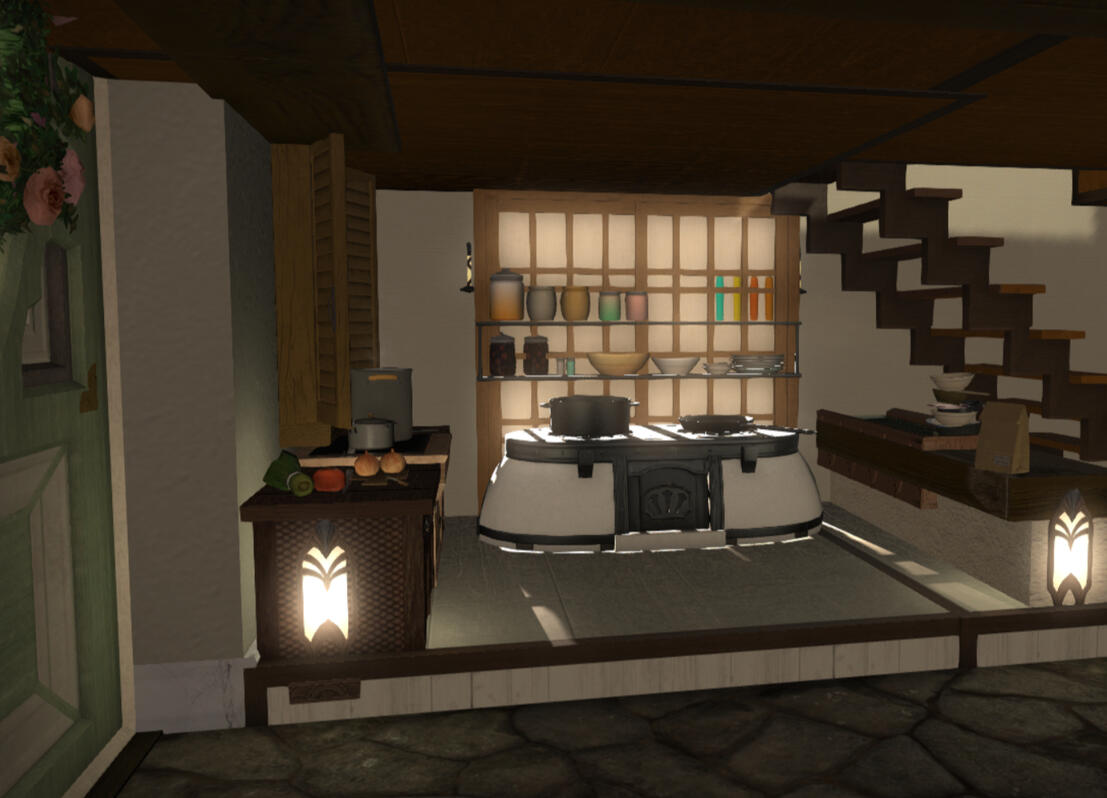 cozy wooden interior